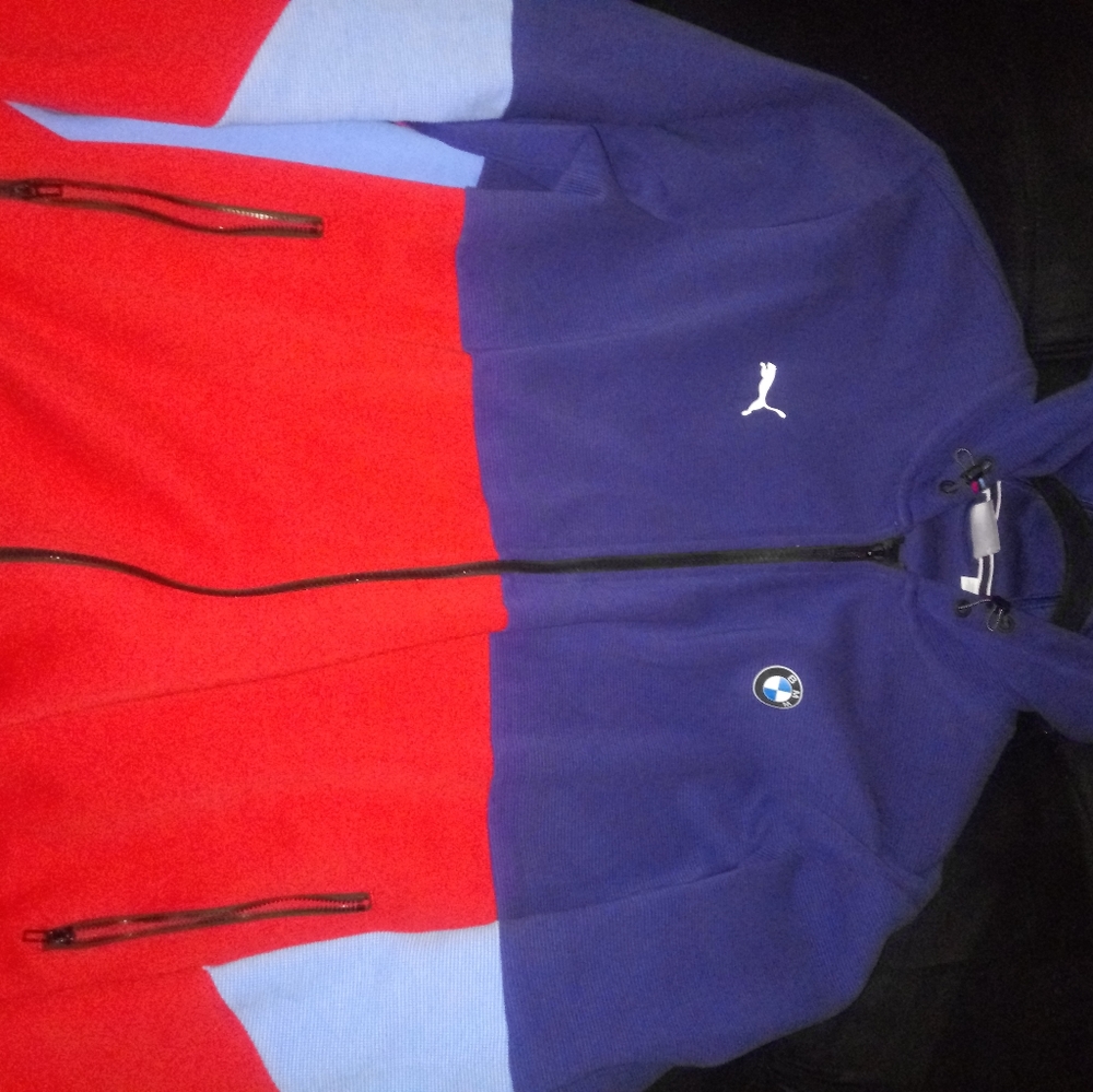 New 2x BMW Motorsport Zip Up Jacket
